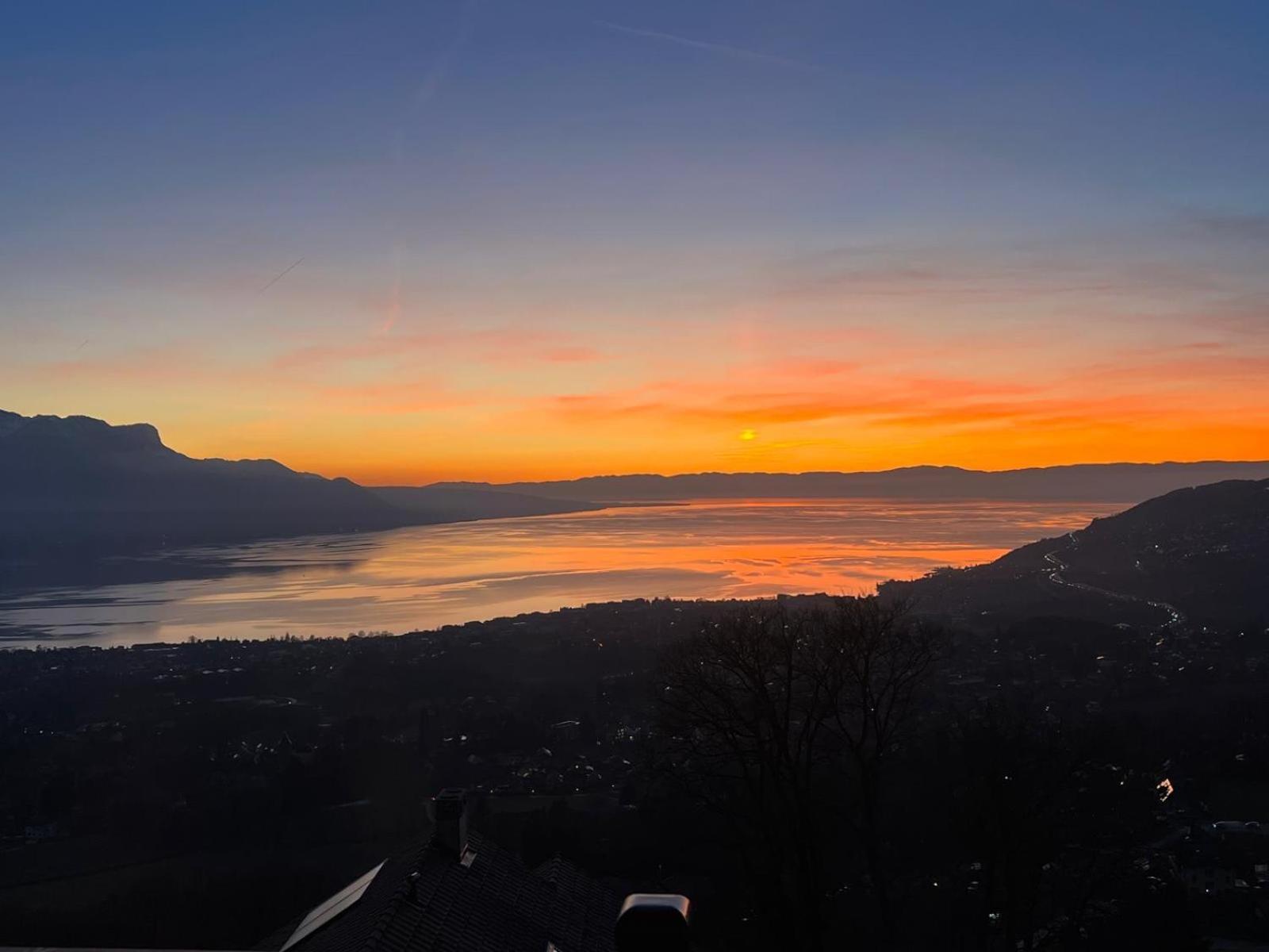 Swiss Chalet - Mountain And Lake View Blonay Exteriör bild
