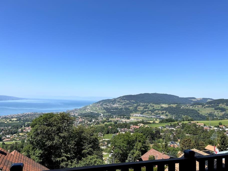 Swiss Chalet - Mountain And Lake View Blonay Exteriör bild